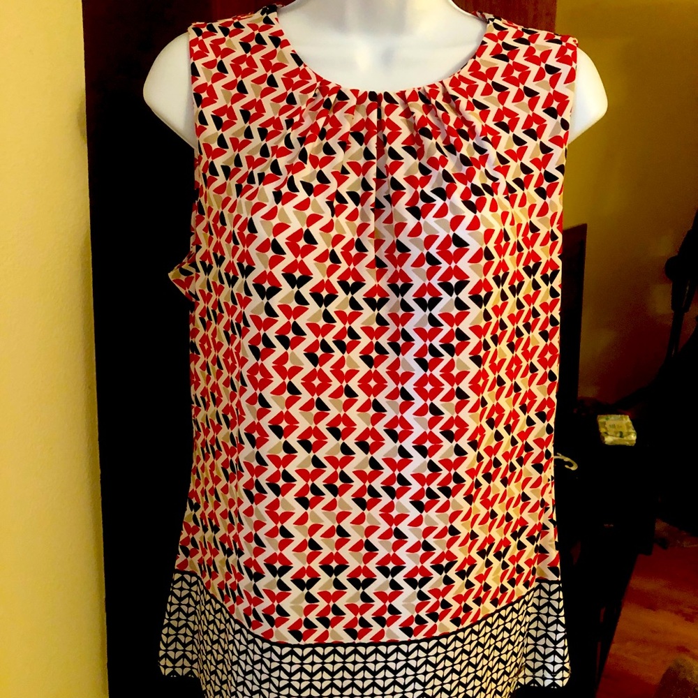 Calvin Klein Tank Blouse Medium